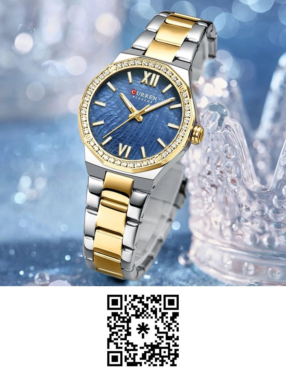 BSCURREN004: Montre curren Femme