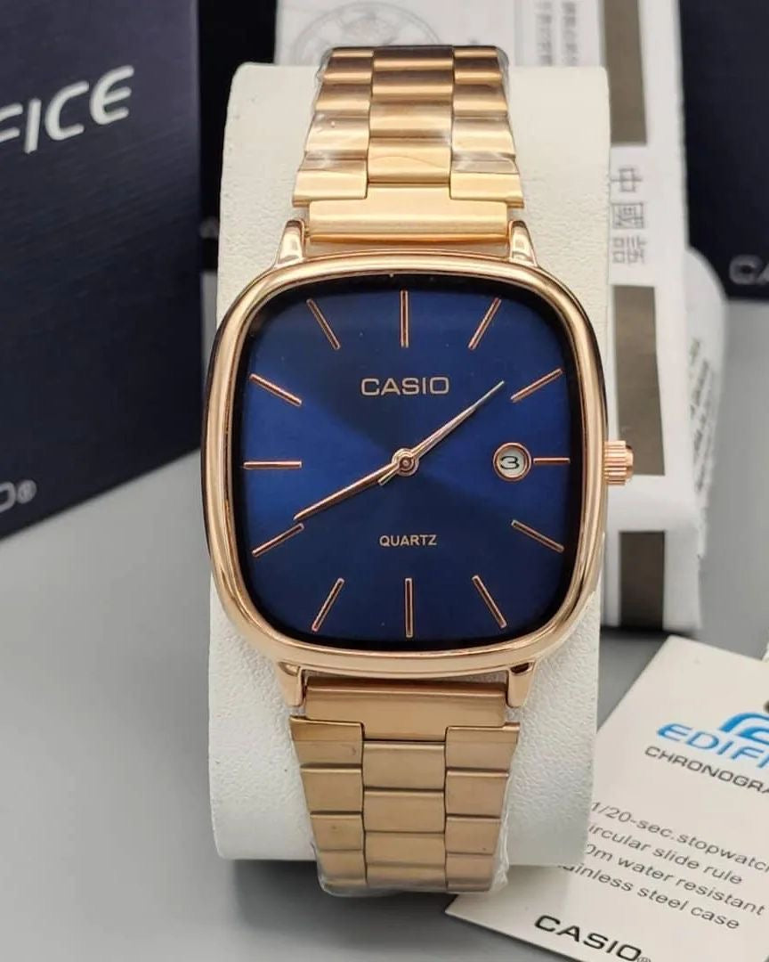 Montre CASIO dorée femme