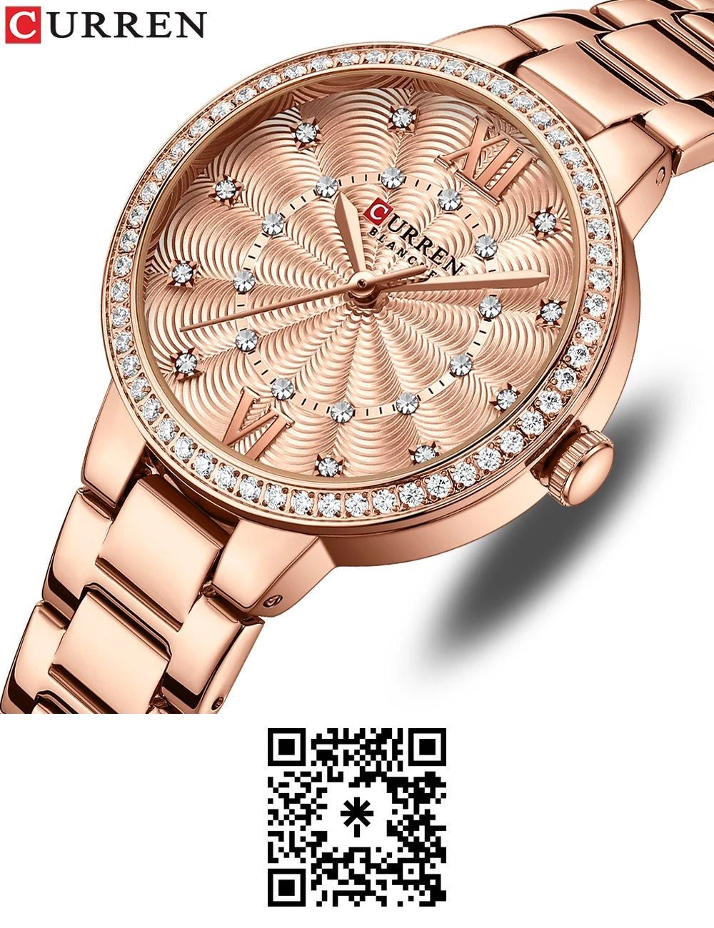 BSCURREN0010: Montre curren Femme