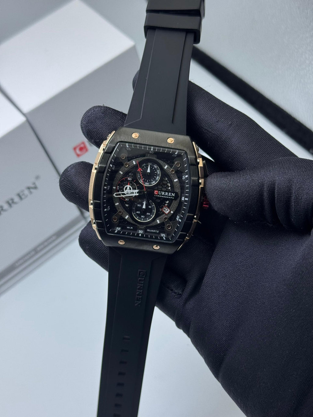 BSCURRENH01 : Montre curren en silicone