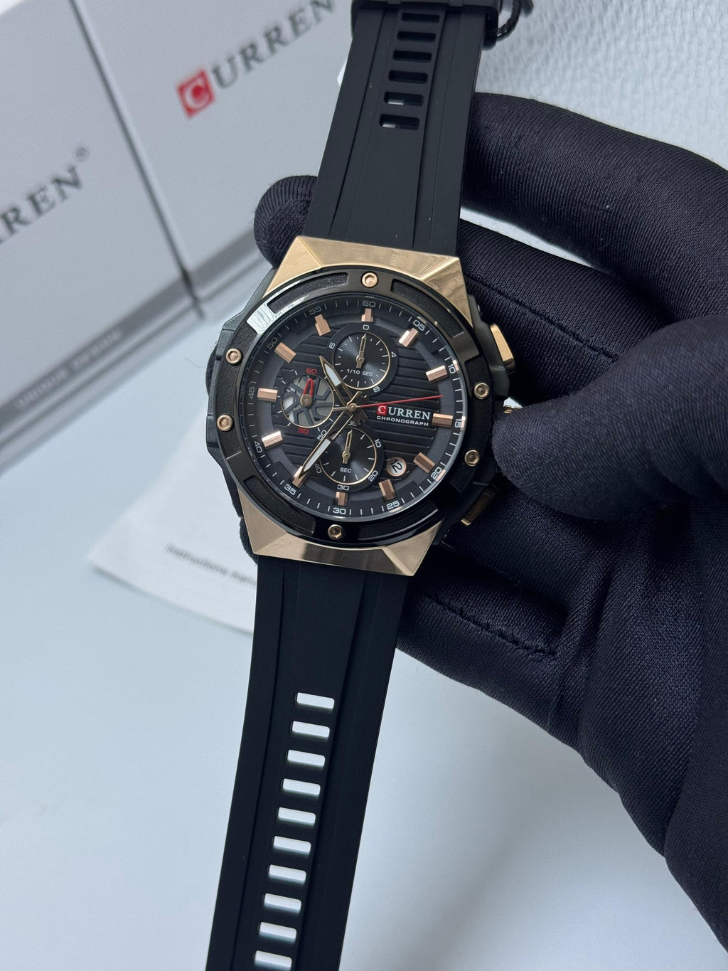 BSCURRENH01 : Montre curren en silicone