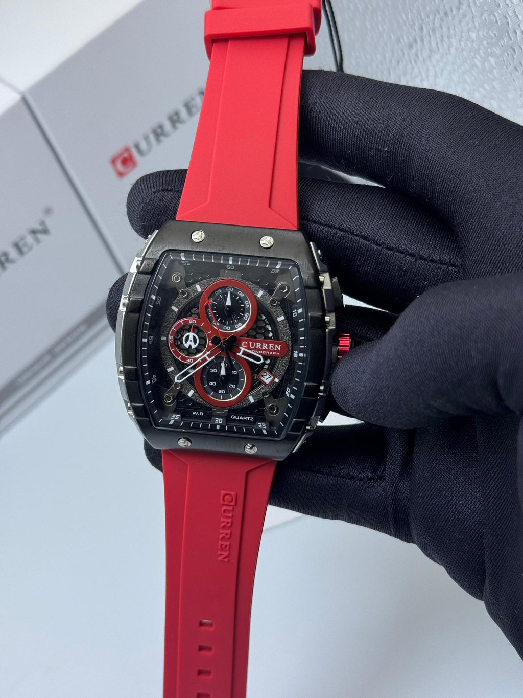 BSCURRENH01 : Montre curren en silicone