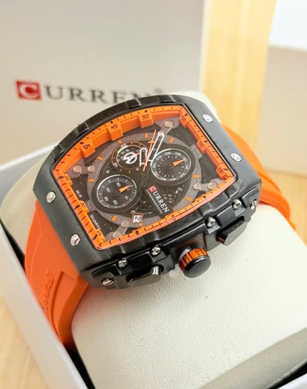 BSCURRENH01 : Montre curren en silicone