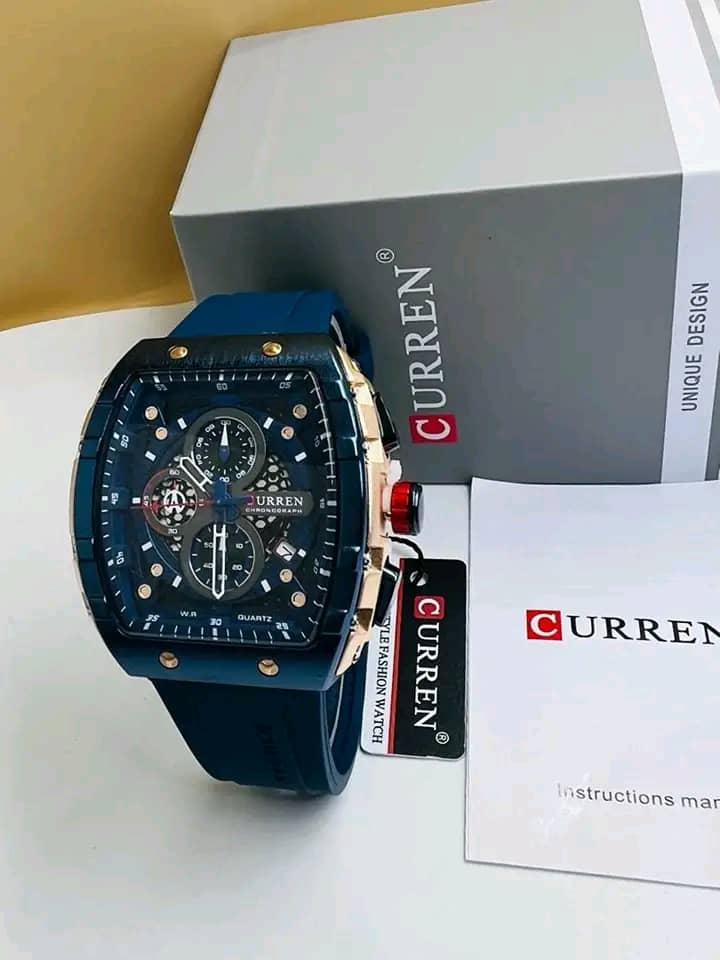 BSCURRENH01 : Montre curren en silicone