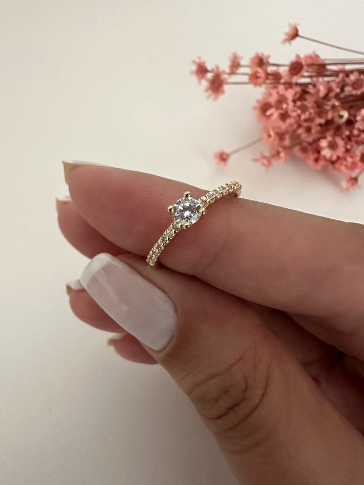 BSFIANCAILLES02: Bague de fiançailles